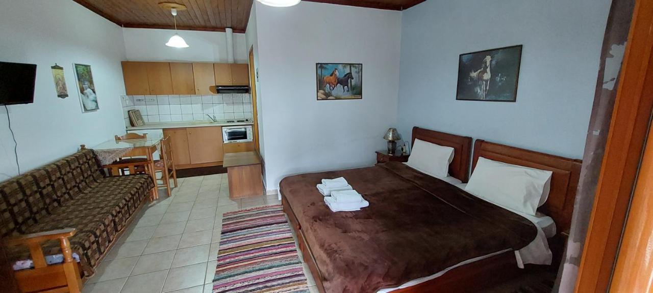 Galini Apartman Káto Loutrákion Kültér fotó