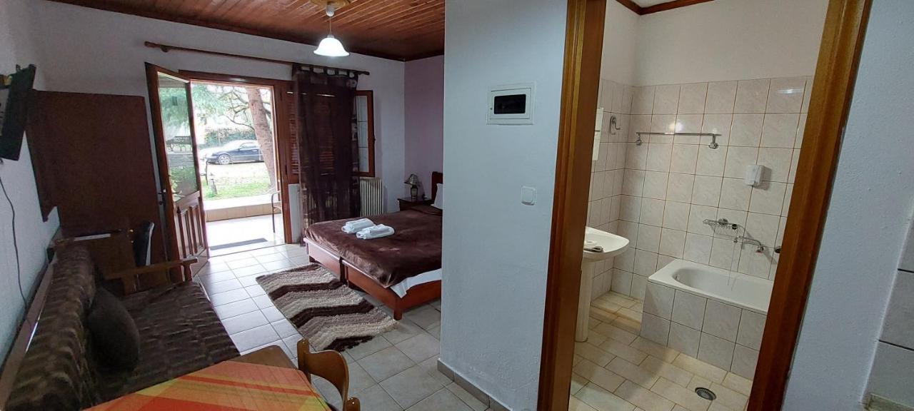 Galini Apartman Káto Loutrákion Kültér fotó