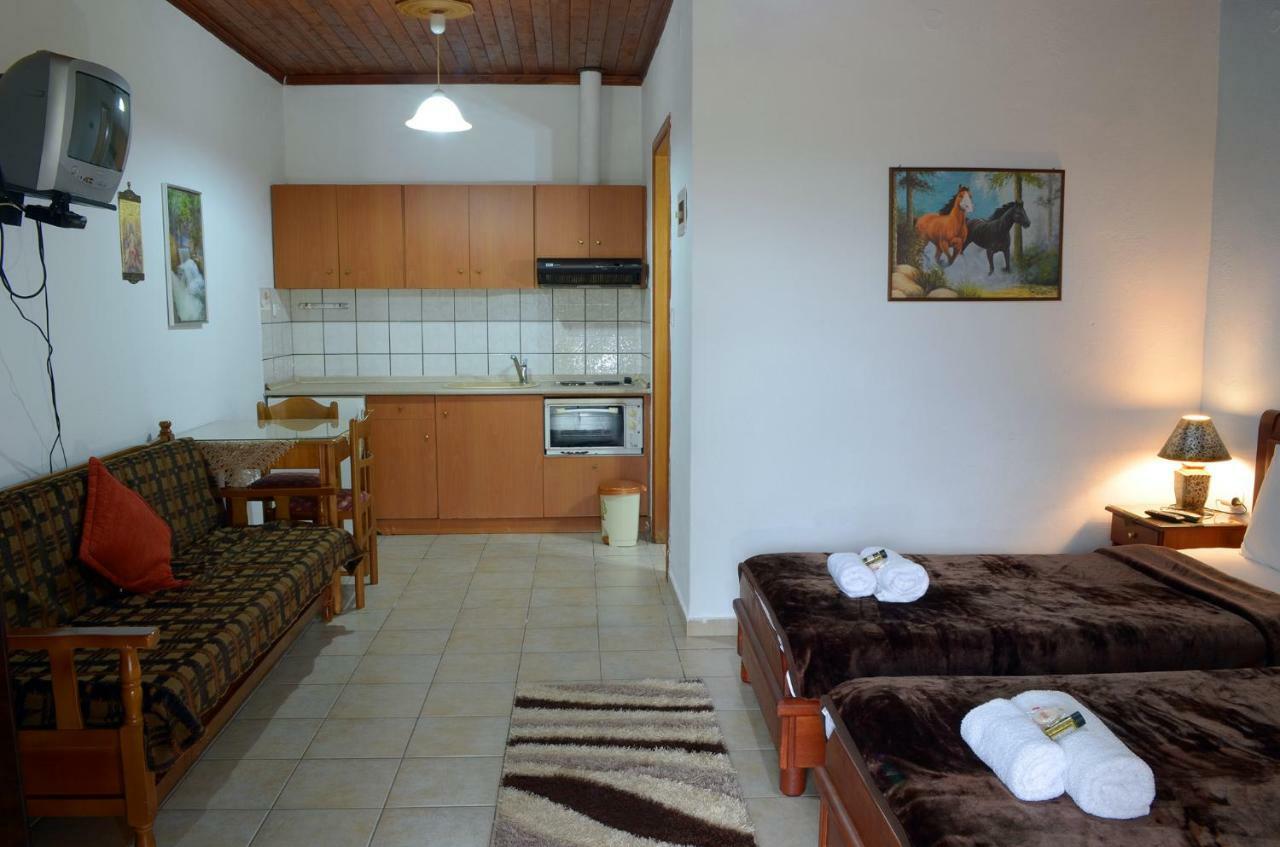Galini Apartman Káto Loutrákion Kültér fotó